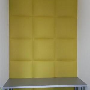 panel akustyczny żółty